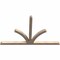 Ekena Millwork Richland Smooth Timber Gable Bracket, Douglas Fir, 84"W x 53"H x 3 1/2"D x 3 1/2"F, 15/12 Pitch GBW084X53X0404RIC00SDF - alternate 2